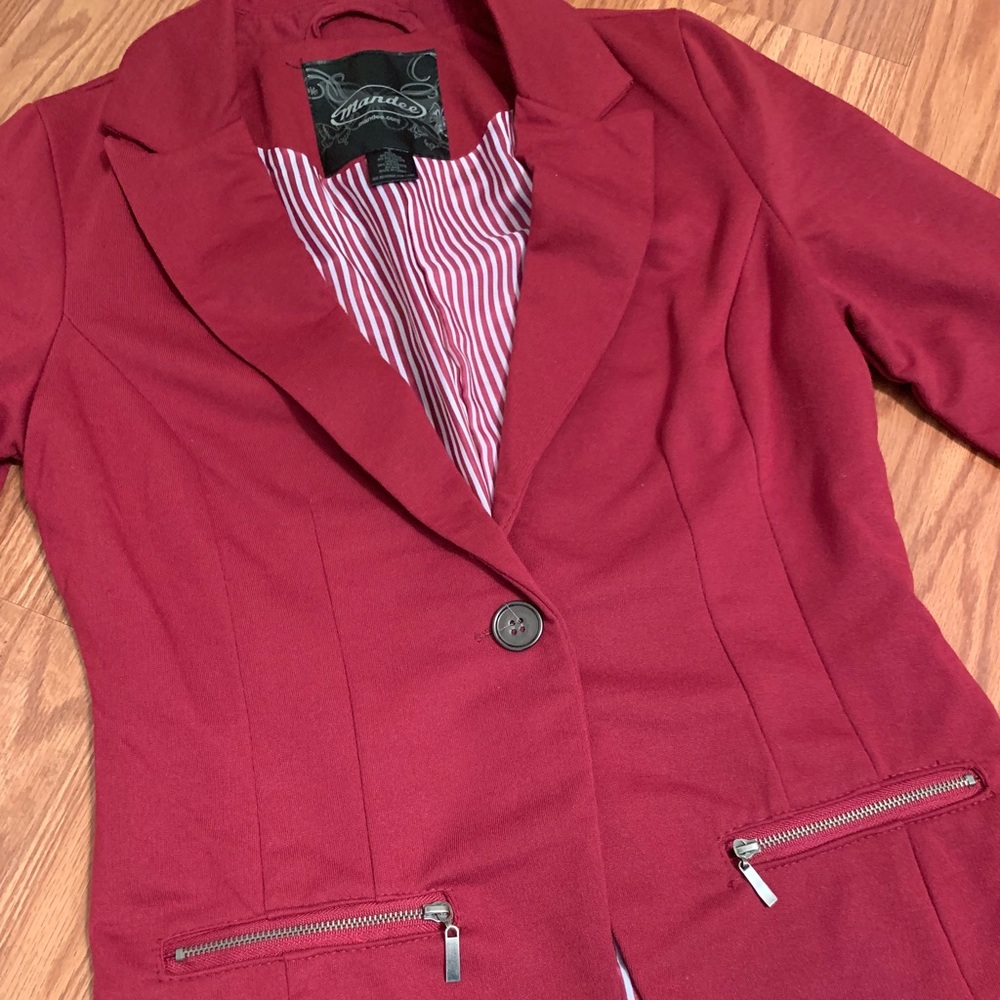 Cranberry Blazer